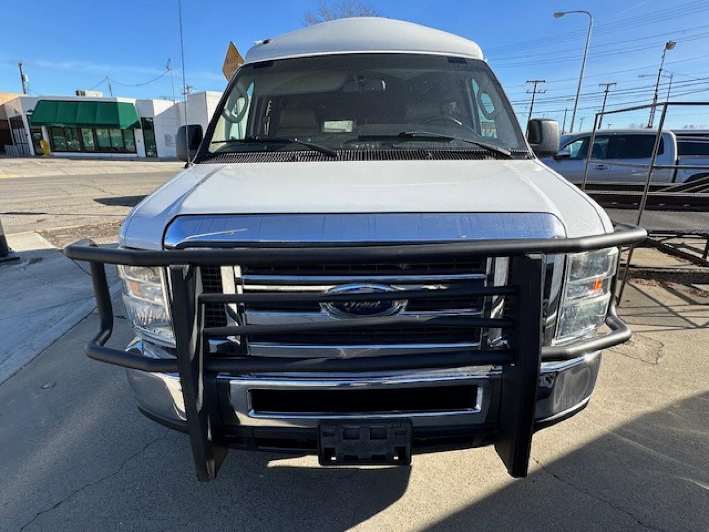 2011 White Ford E-Series Van Tuscany Conversion (1FTNE1EL9BD) with an V-8 engine, Automatic transmission, located at 3200 1st Avenue North, Billings, MT, 59101, (406) 245-9055, 45.779270, -108.510742 - Very Rare to Locate! Local Trade with Wheel Chair Access Power Lift; Conversion by Mobility of Denver. Braun Lift, Tuscany Conversion, Full Power, Hi-Roof and Only 83,500 Miles. CarFax Dealer Auto Brokers of Montana/AA&A Auto Rental/Fox Car Rental Billings - Photo#1